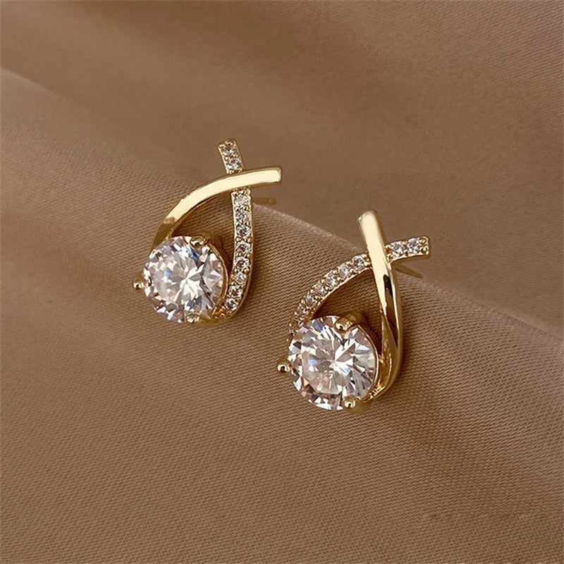 Lunelle Crystal Studs