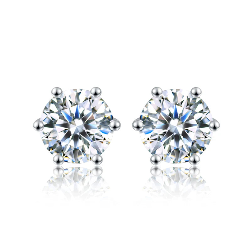 Aurielle Moissanite Studs