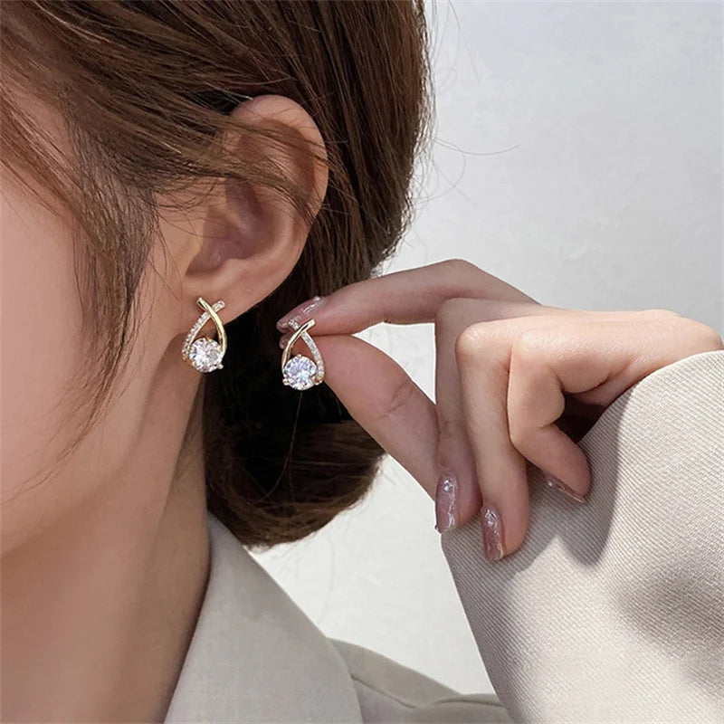 Lunelle Crystal Studs