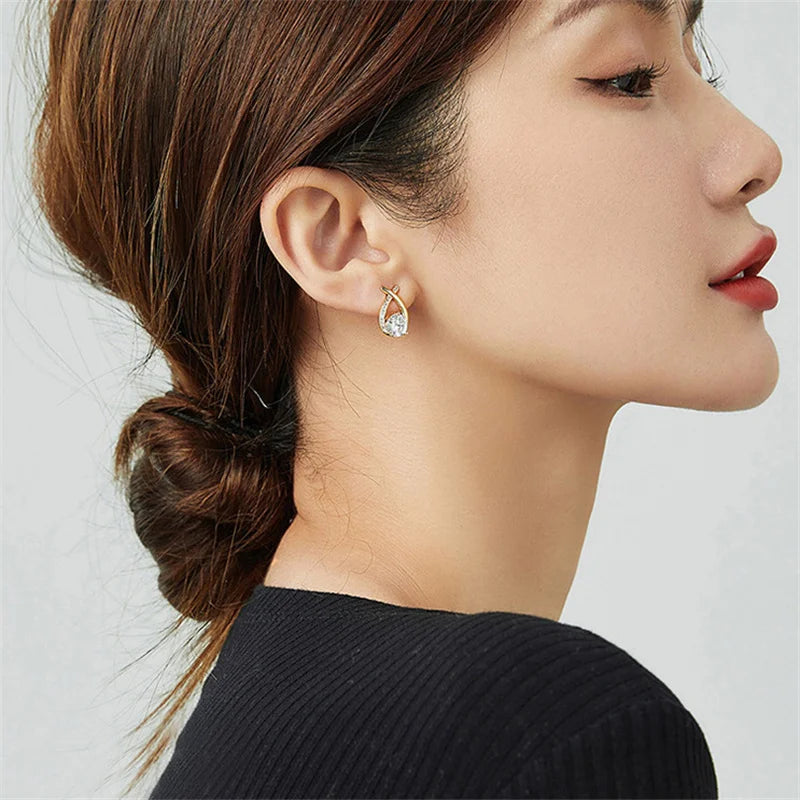 Lunelle Crystal Studs