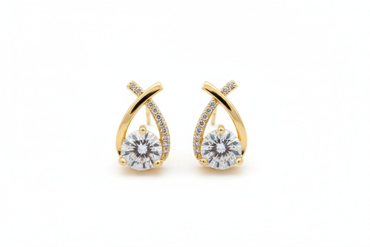 Lunelle Crystal Studs