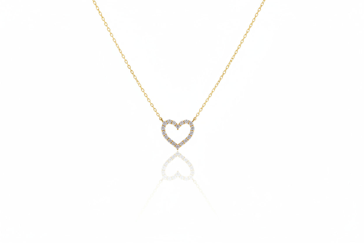 Valeria Vintage Heart Necklace